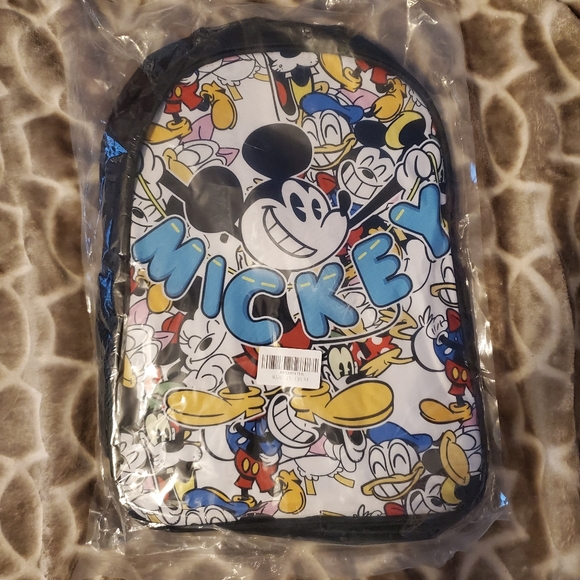 Disney Handbags - NIB Disney Mickey Mouse Show Graphic Backpack